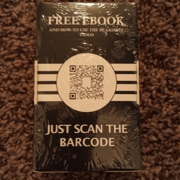 Beard Brush for Men & Beard Comb Set w/Mustache Scissors Grooming Kit - Picture 3 of 4